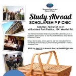 scholarship picnic poster